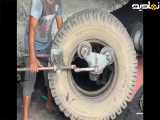 مراحلی از احیا و نوسازی لاستیک کار کرده!