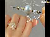 ساخت انگشتر با کمک مروارید و منجوق