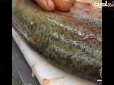 یک روش ساده و کاربردی برای فیله کردن ماهی قزل آلا بی آنکه دانه ای استخوان بماند که