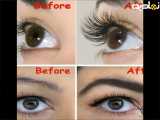 تقویت ابرو و مژه ها
