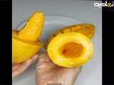 کلیپ خلاقانه ( آموزش برش زدن انبه )
