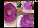دسر فالوده ژله ای خوشگل و خوشمزه