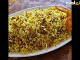 طرز تهیه ی شوید پلو با تن ماهی