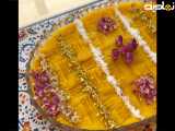 طرز تهیه:: حلوای شیر و زعفران
