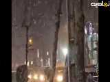 هم اکنون، بارش شدید برف در آستارا