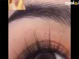 کلیپ آرایش چشم با گوش پاکن