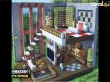 آموزش ساخت خانه های زیبا و مدرن در ماینکرفت | ماینکرافت | Minecraft قسمت 677