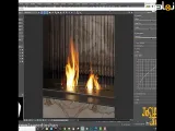 آموزش ساخت آتش در برنامه 3dsmax-vray