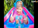 ناستیا و استیسی فضایی ناستیا::ناستیا شو ناستیا و بابایی برنامه کودک ناستیا.ناستیا استیسی