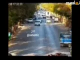 تصادف دو دختر با موتورسیکلت با ماشین سایپا...