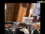 امین حیایی و روزبه معینی در پشت صحنه سریال بامداد خمار
